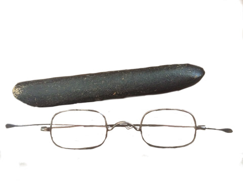 Antique Eyeglasses with case