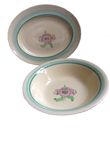 Clarice Cliff Serving Bowl and Platter