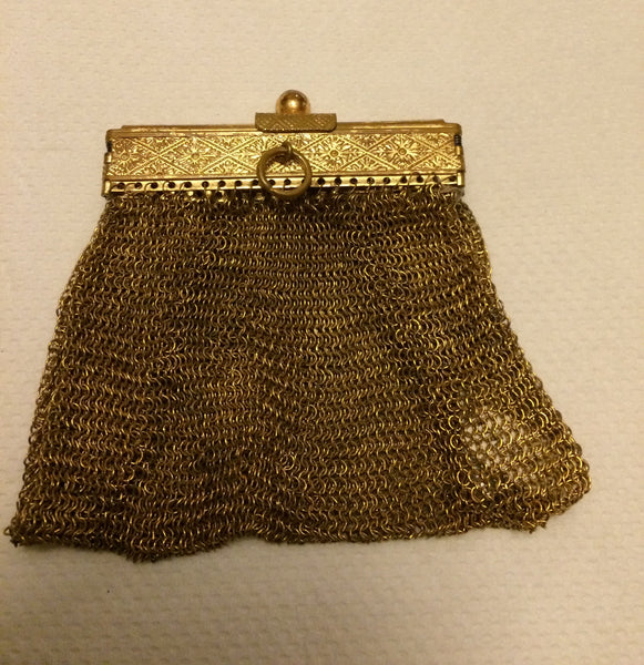 Victorian chain link purse