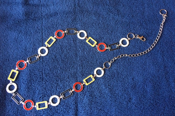 Lovely Vintage Enamelled Belt